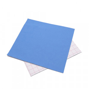 Coupon feutrine adhésive Bleu Ciel 0151