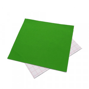 Coupon feutrine adhésive Vert gazon 0168