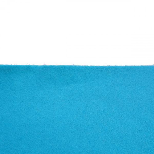 Feutrine 1mm au mètre, Bleu turquoise 0157