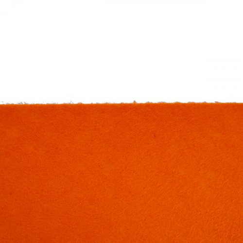 Feutrine 1mm au mètre, Orange 0123