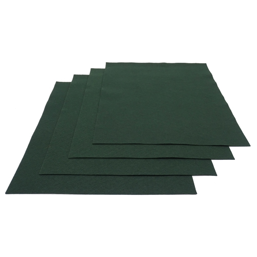 Pochette feutrine Vert forêt 0164 (x12 coupons)