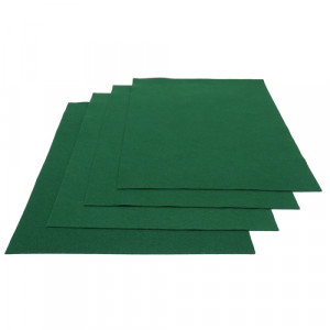 Pochette feutrine Vert Billard 0165 (x12 coupons)