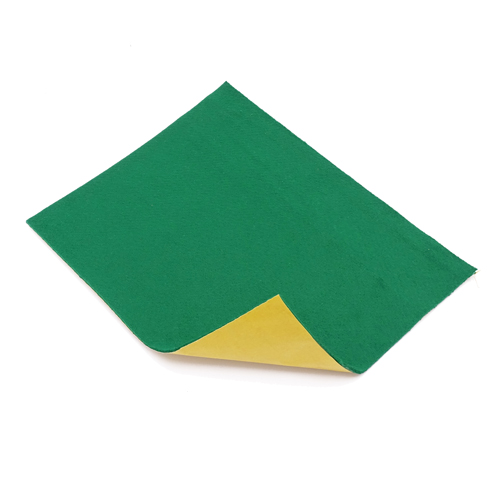 Coupon feutrine épaisse adhésive 3mm, Vert billard 0165