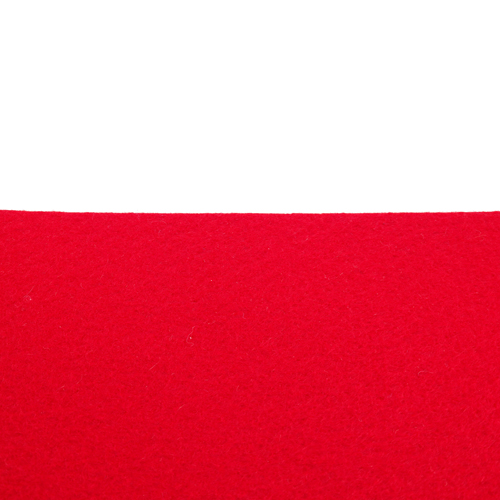 Feutrine epaisse 3mm Rouge 0126